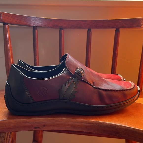NWOT Rieker Celia Slip-On Leather Shoes Size 41 - Picture 6 of 15